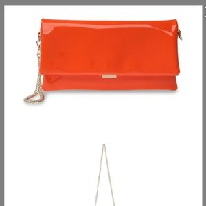 Steve Madden Bsublime Red/Orange Clutch